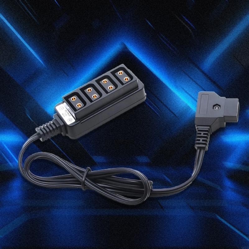 V Mount Battery - D-Tap Male Naar 4-Poort D-Tap Vrouwelijke