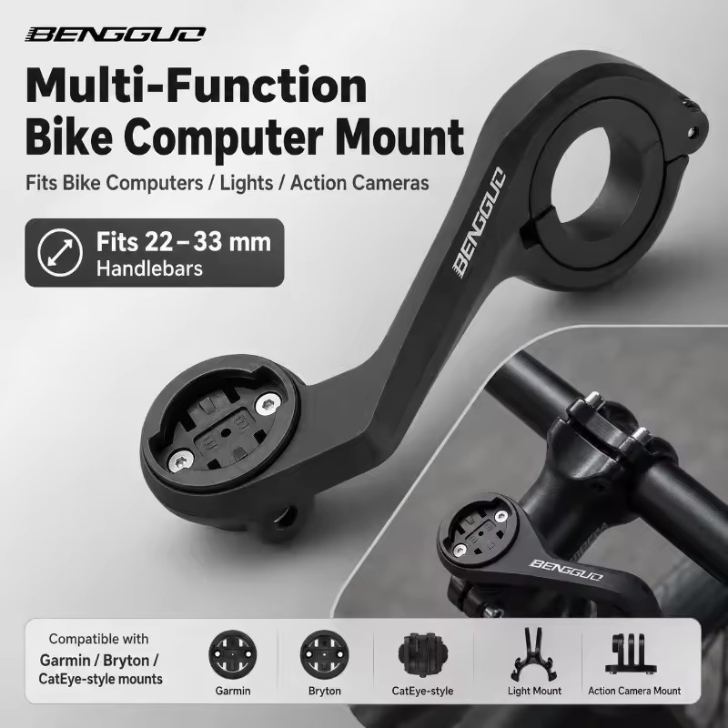 Photography Lighting Indoor - GPS Fietscomputer Mount Houder Verlengbeugel voor