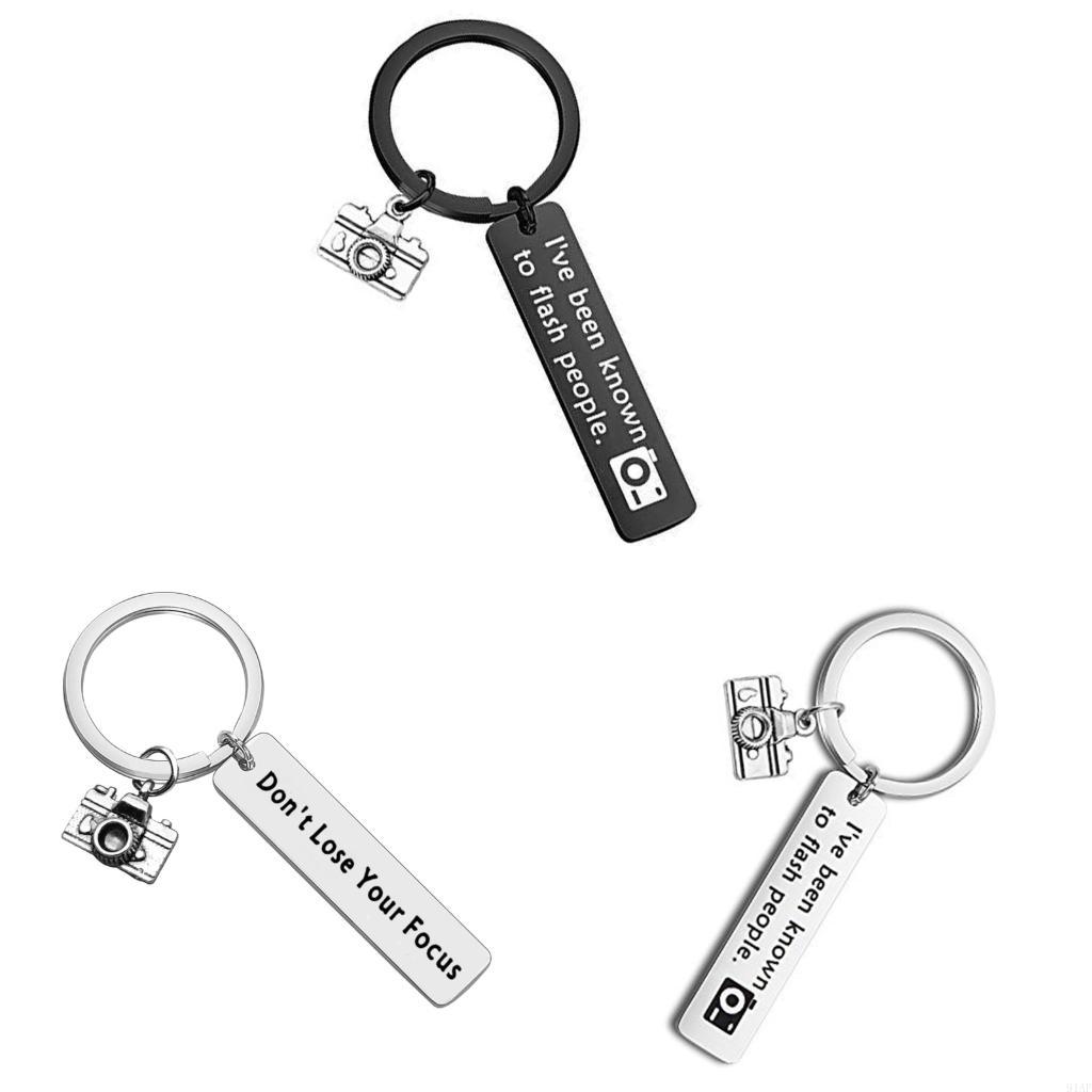 Photography Using Lighting - 91AF Strakke camera-geïnspireerde sleutelhanger Sieraden Kwaliteit