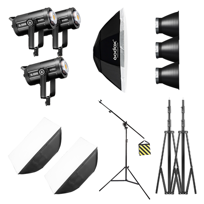 Photography Using Lighting - MSGODOX SL150W Professionele Studio Fotografie Verlichtingsset