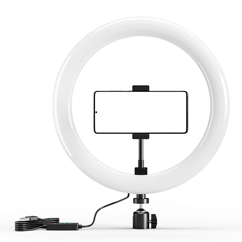 Photography Lighting Stick - 10 inch LED Selfie Ringlicht Cirkel