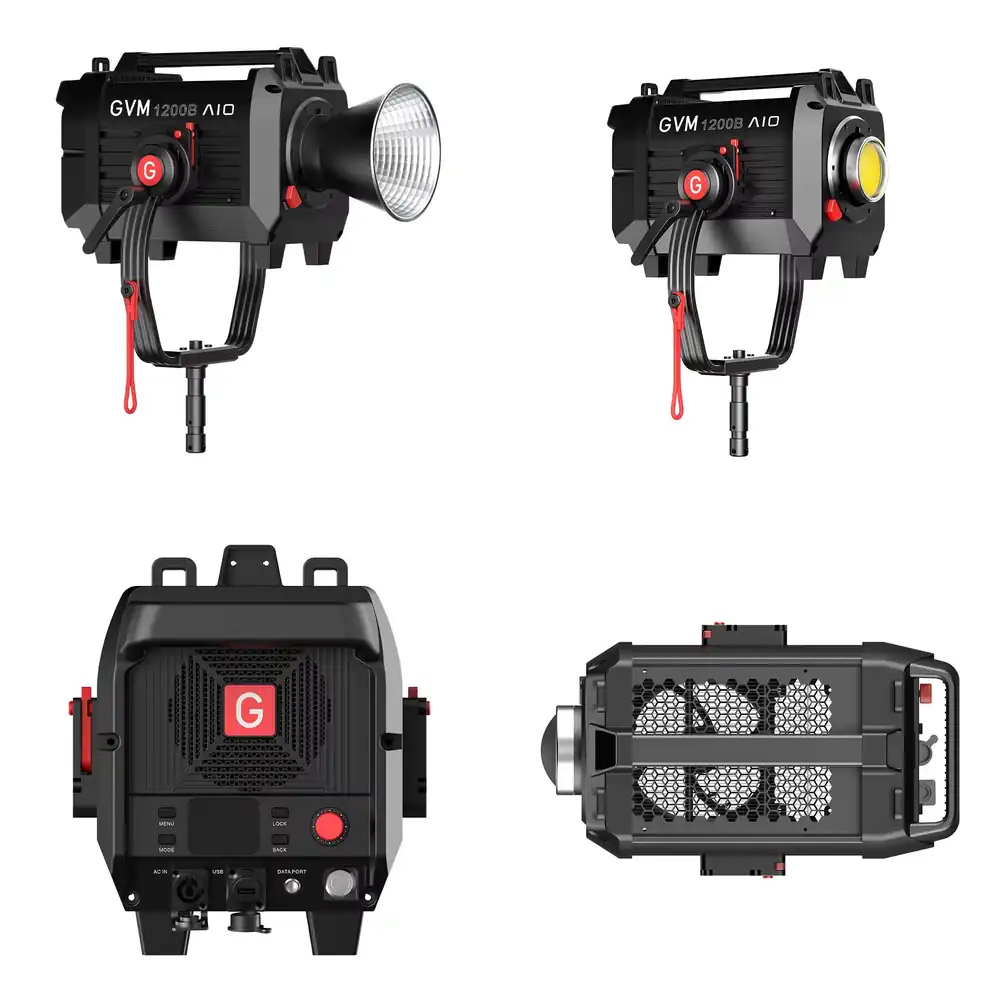 Lighting In Photography Studio - GVM SD1200B AIO 1200W Fotografie COB