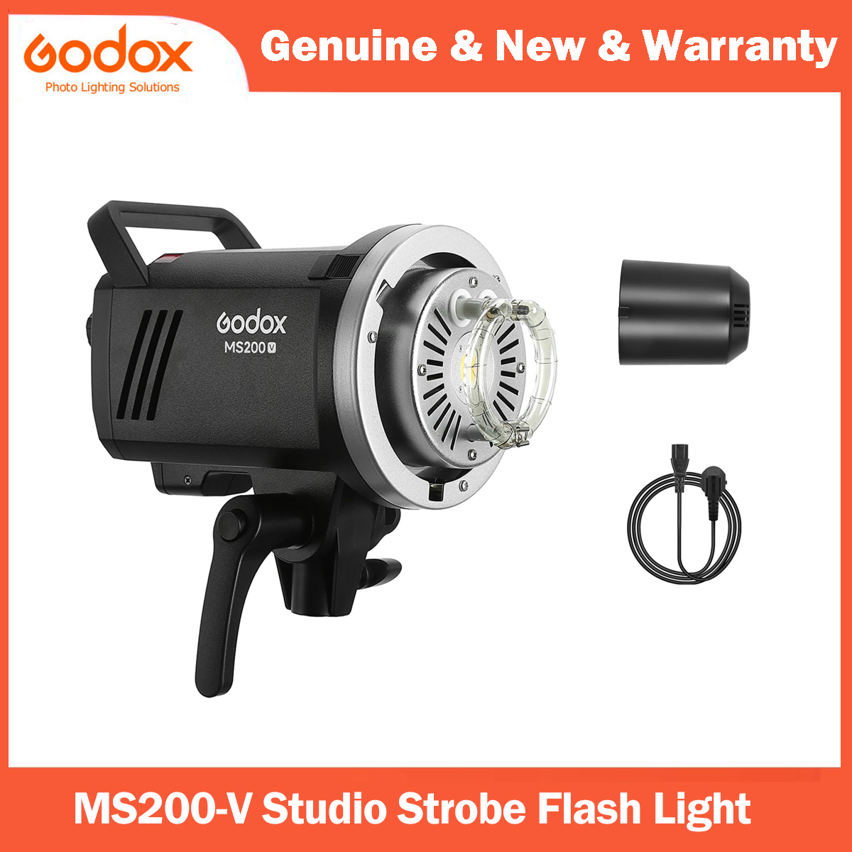 Portrait Photography With Lighting - Godox MS200V Studio Strobe Flitslicht 200W