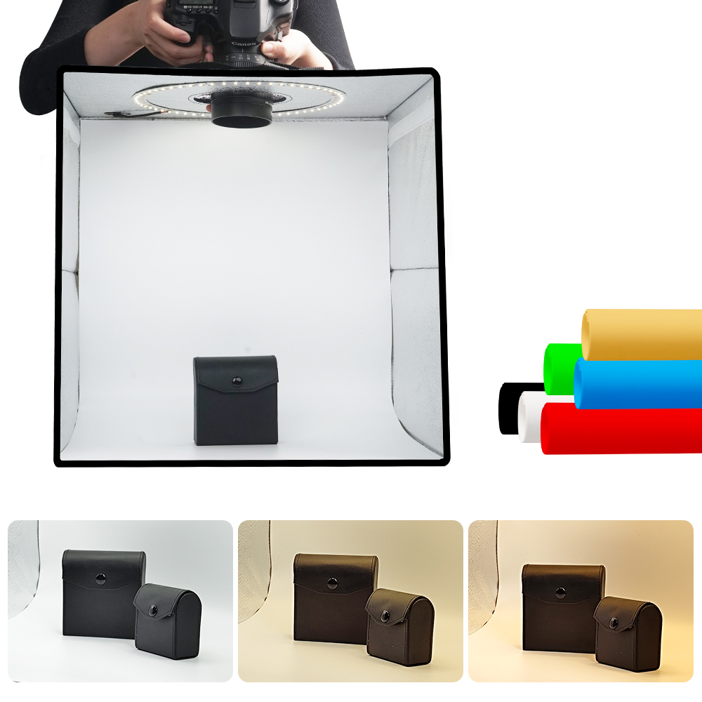 Photography Led Lighting Kit - Lightdow Dimbare Fotodoos LED Licht Kamer
