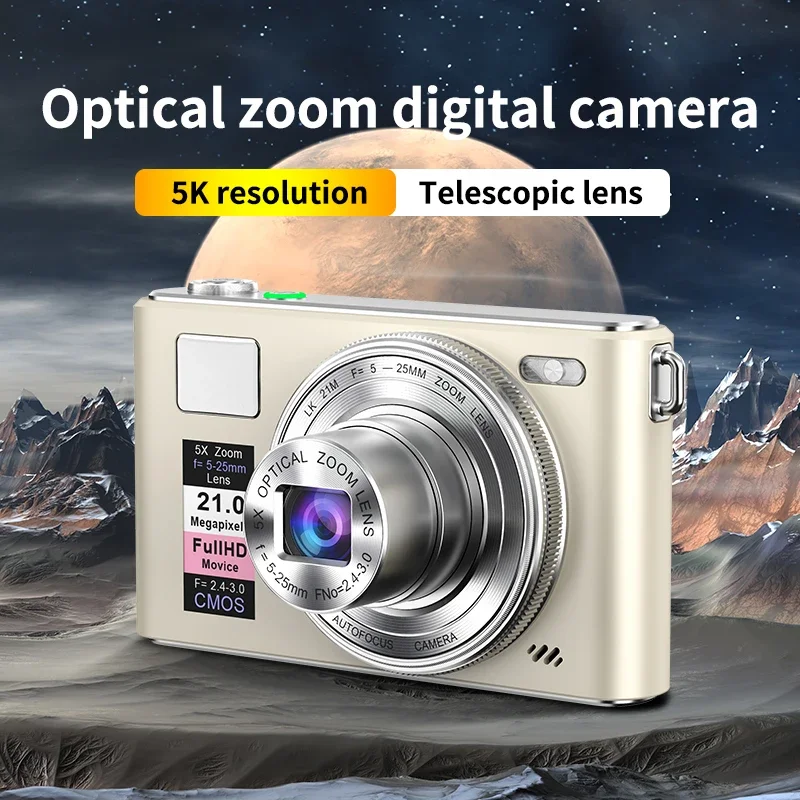 Photography Using Lighting - 5K 64MP HD Digitale Camera met