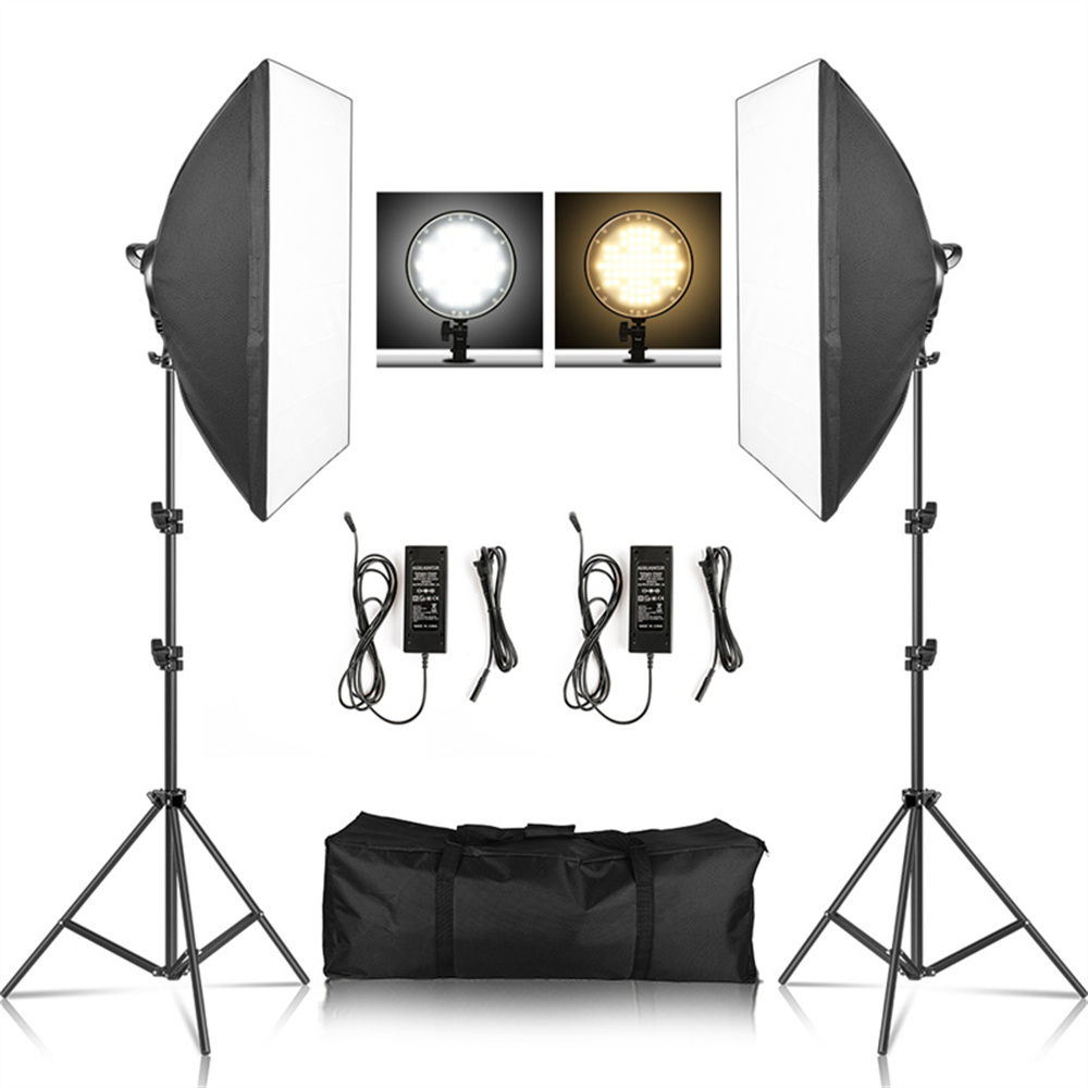 Photography Led Lighting Kit - Softbox Licht Fotografie Kit Foto 2M