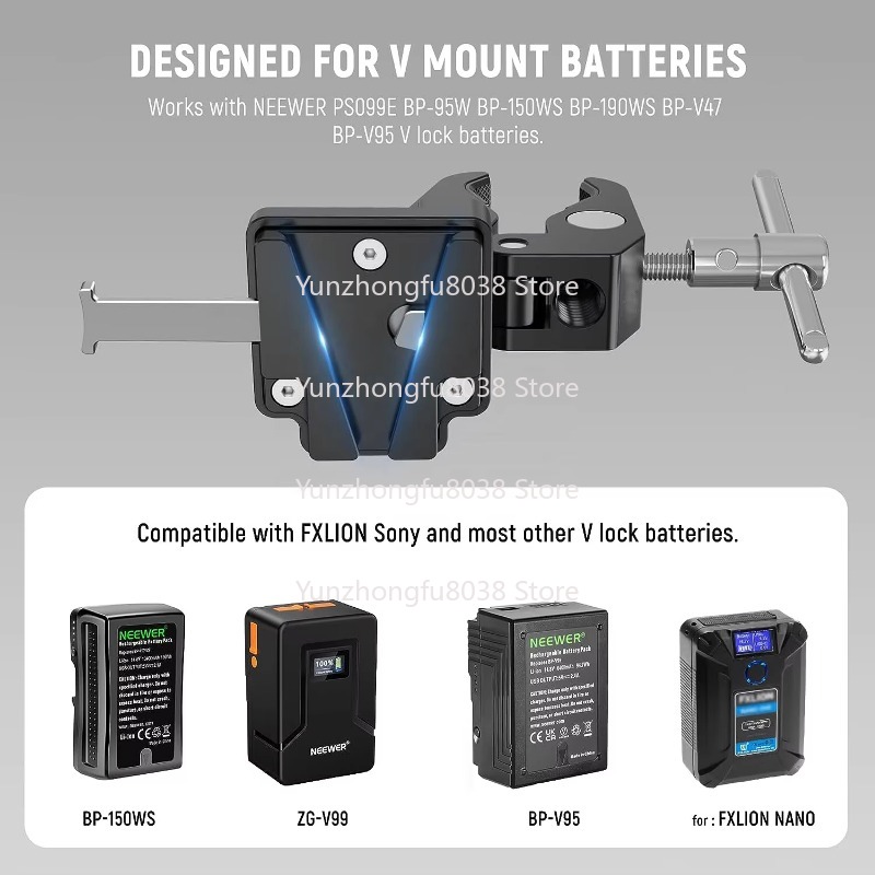SC-09 bandbreedte Super Crab C - V Mount Battery recensie en prijs