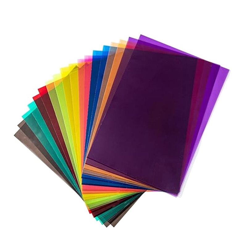 ABDJ-A4 PVC-platen in 9 kleure - Photography Using Lighting recensie en prijs