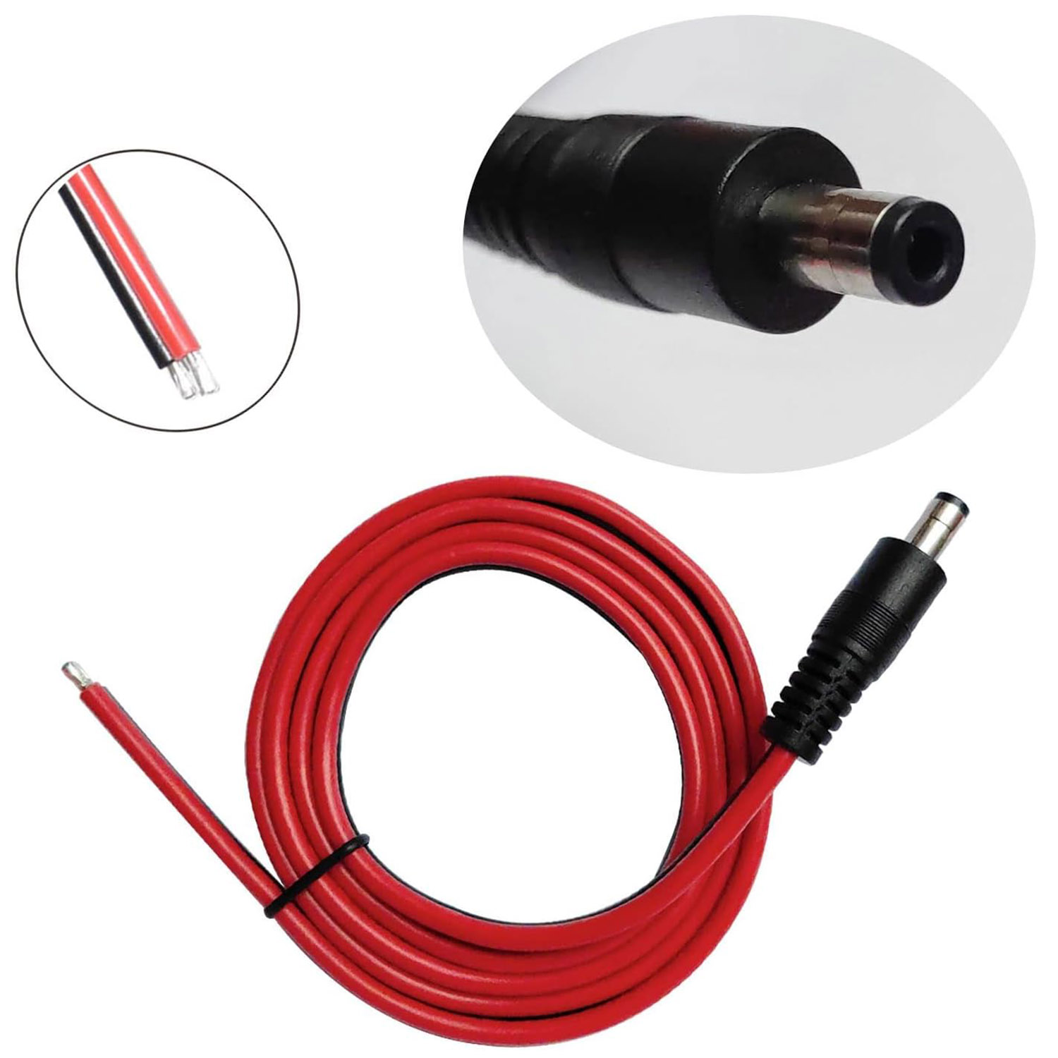 1 st 14AWG DC Voeding 5.5mm X  - Photography Led Lighting Kit recensie en prijs