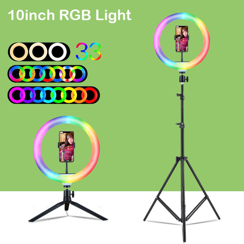 10 inch (26 cm) RGB Ringlamp S - Photography Lighting Stick recensie en prijs