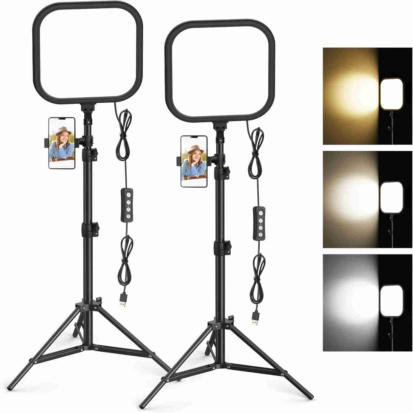 2-pack LED Videolamp Set 15W 7 - Altson Photography Video Lighting Kit recensie en prijs