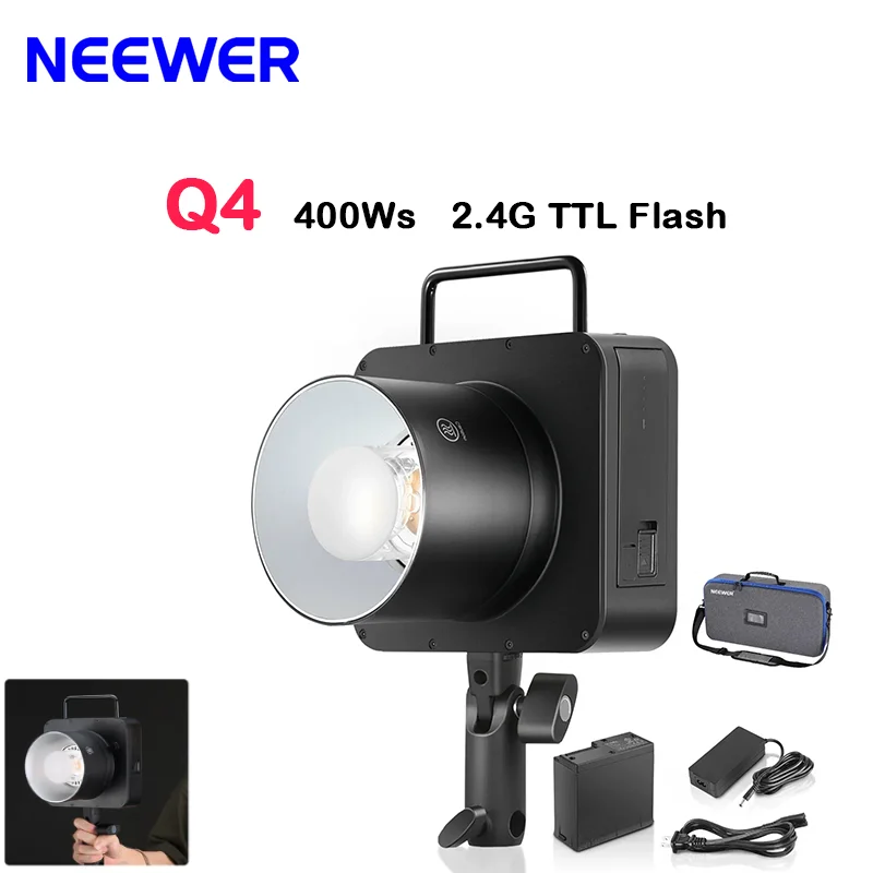 2026 Q4 400Ws 2.4G TTL Handmat - Photography Using Lighting recensie en prijs