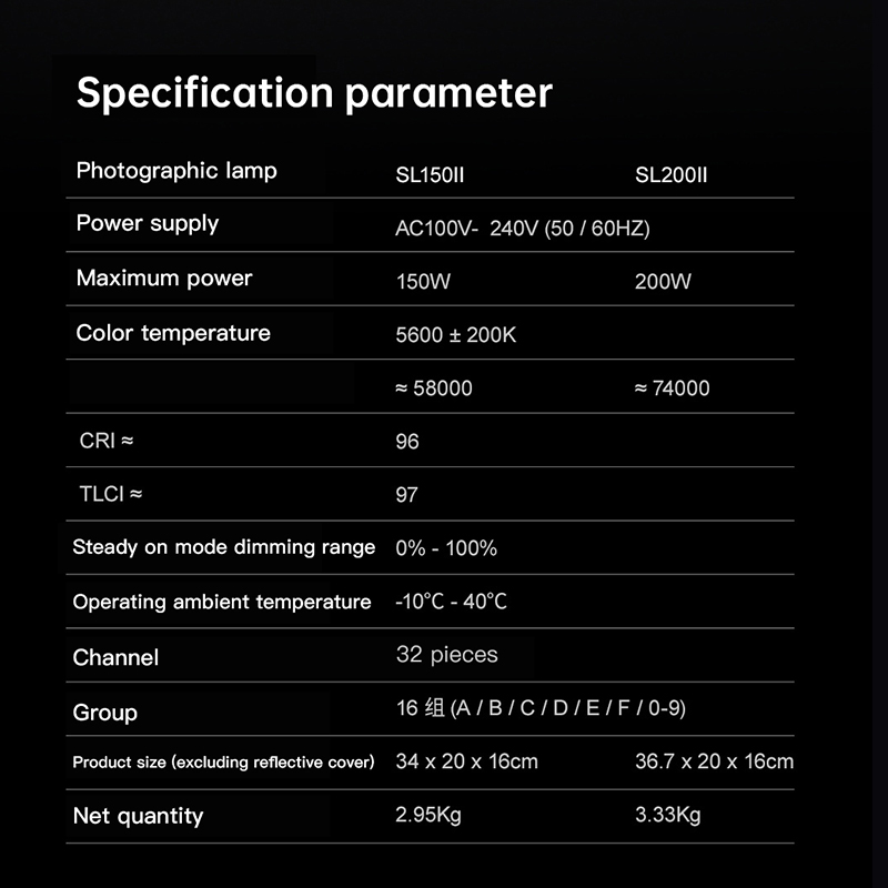 MSGODOX SL150W Professionele S - Photography Using Lighting recensie en prijs