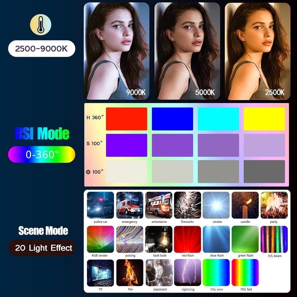 50 CM RGB Stok Licht Wand Lich - Photography Lighting Stick recensie en prijs