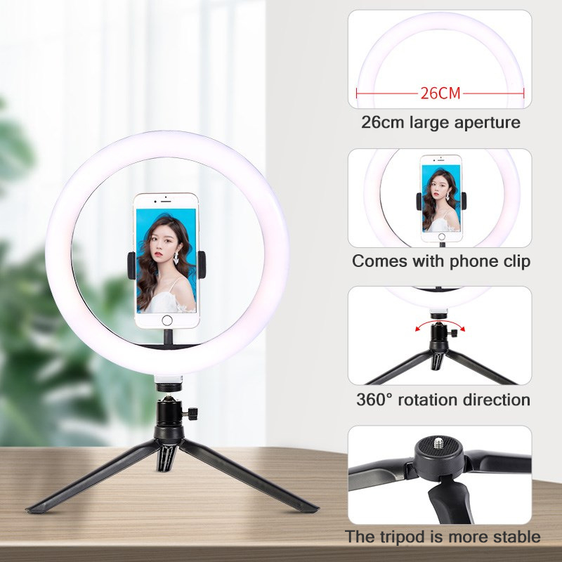 26 cm 10 inch Led Ring Selfie  - Photography Led Lighting Kit recensie en prijs