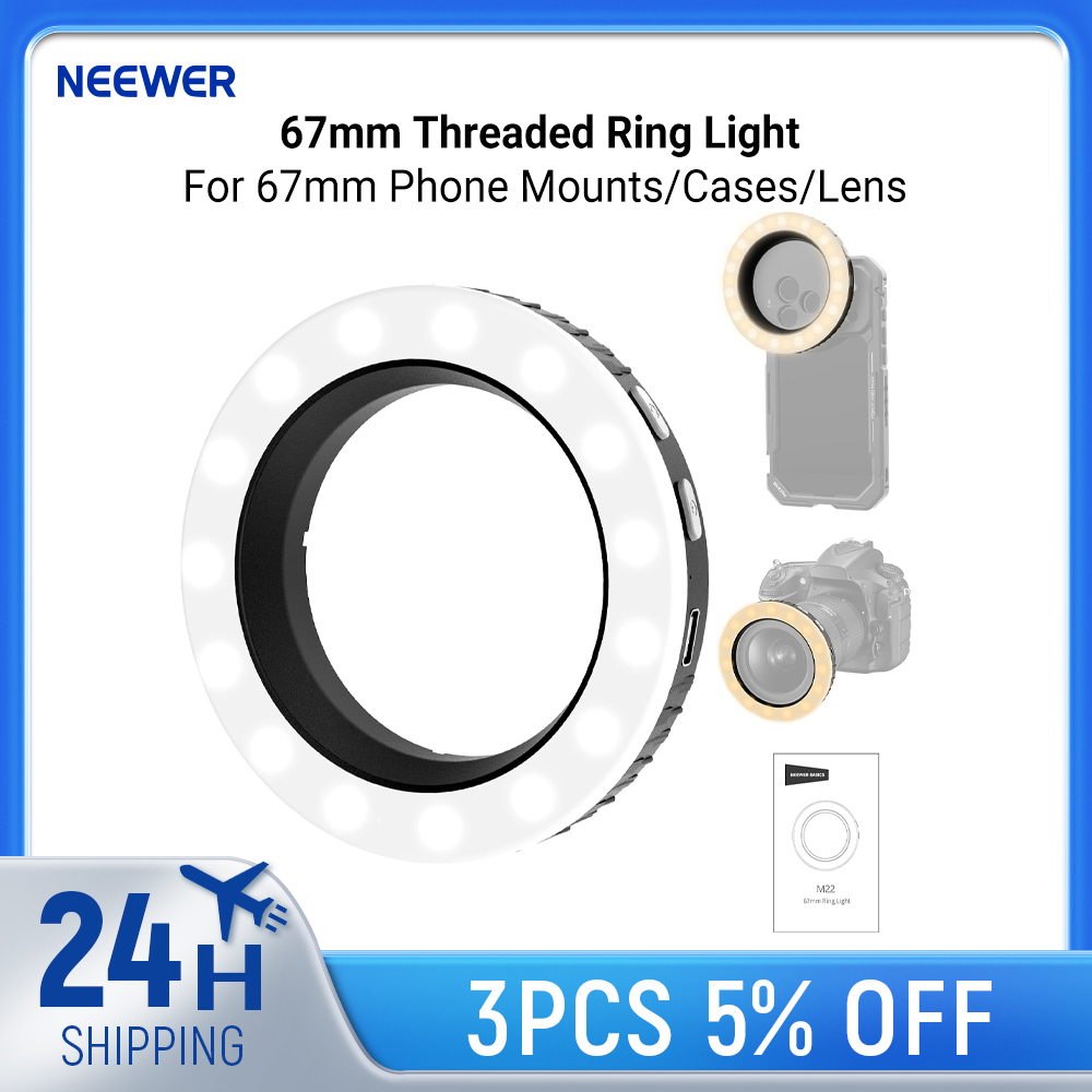 NEEWER Basics 67mm Ringlamp me - Photography Lighting Stick recensie en prijs