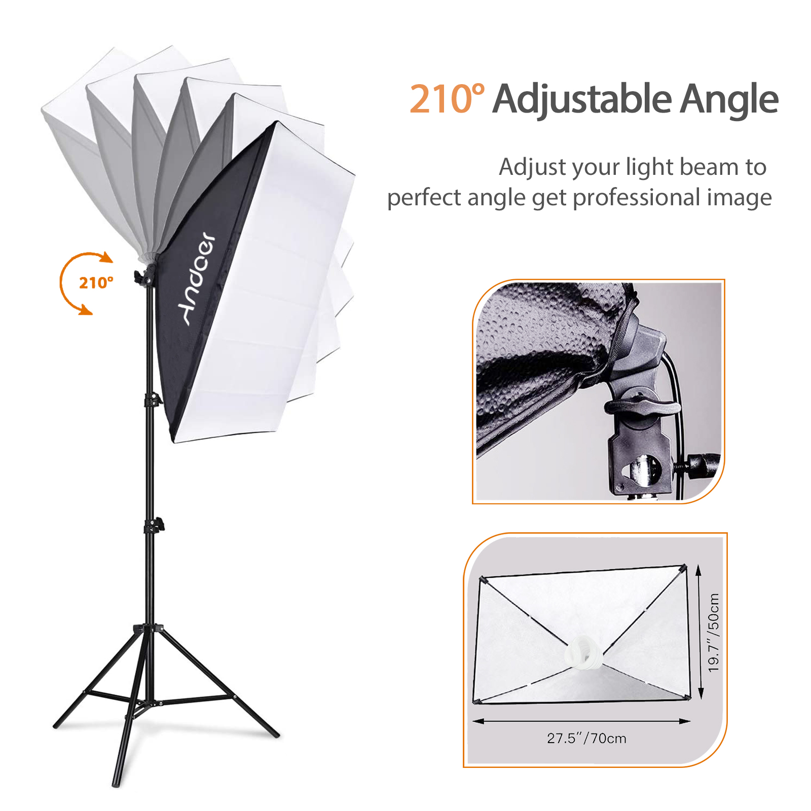 Andoer Studio Fotografie Light - Portrait Photography With Lighting recensie en prijs