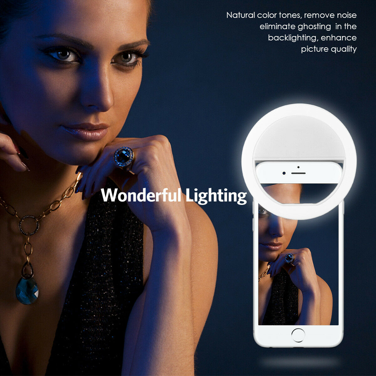 USB Oplaadbare LED Selfie Ring - Photography Lighting Stick recensie en prijs