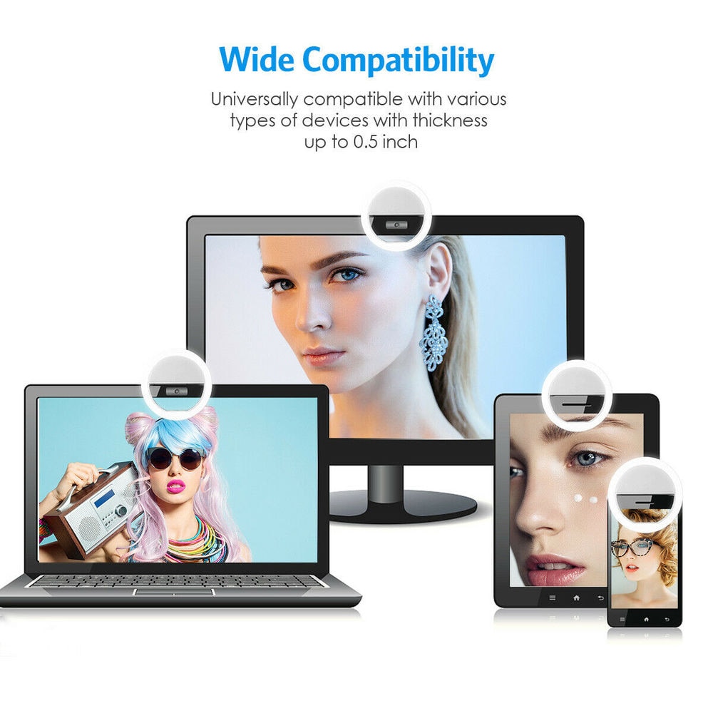 USB Oplaadbare LED Selfie Ring - Photography Lighting Stick recensie en prijs
