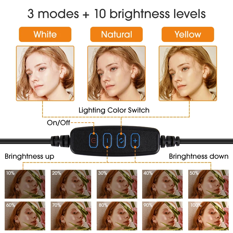 10 inch LED Selfie Ringlicht C - Photography Lighting Stick recensie en prijs