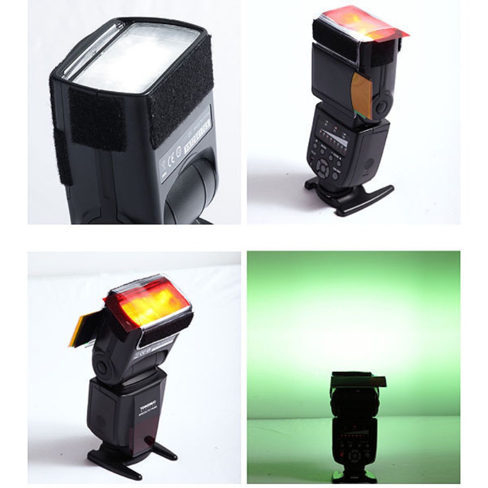 12 kleuren cameraflitsgels ver - Portrait Photography With Lighting recensie en prijs