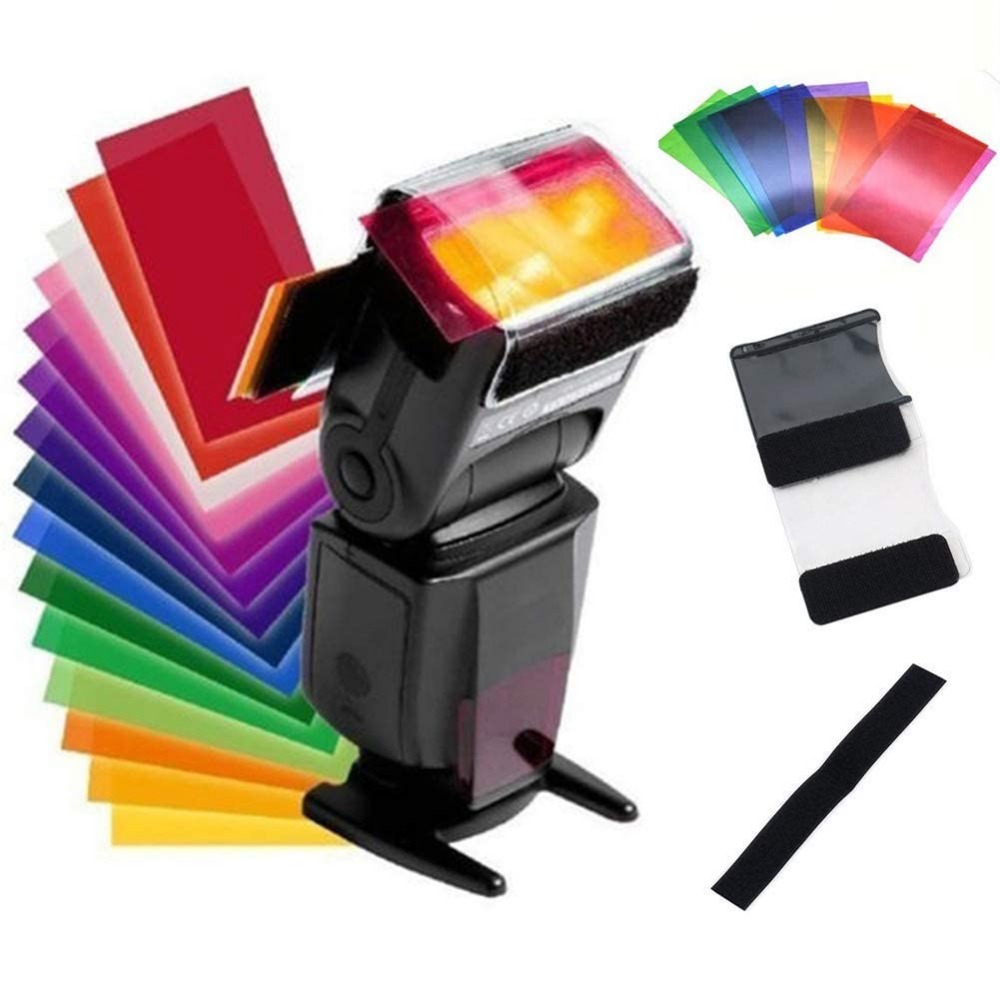 12 kleuren cameraflitsgels ver - Portrait Photography With Lighting recensie en prijs