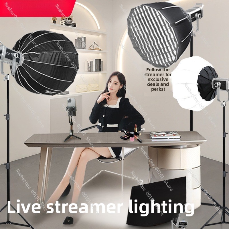 300W COB Fotografie Licht Dubb - Portrait Photography With Lighting recensie en prijs