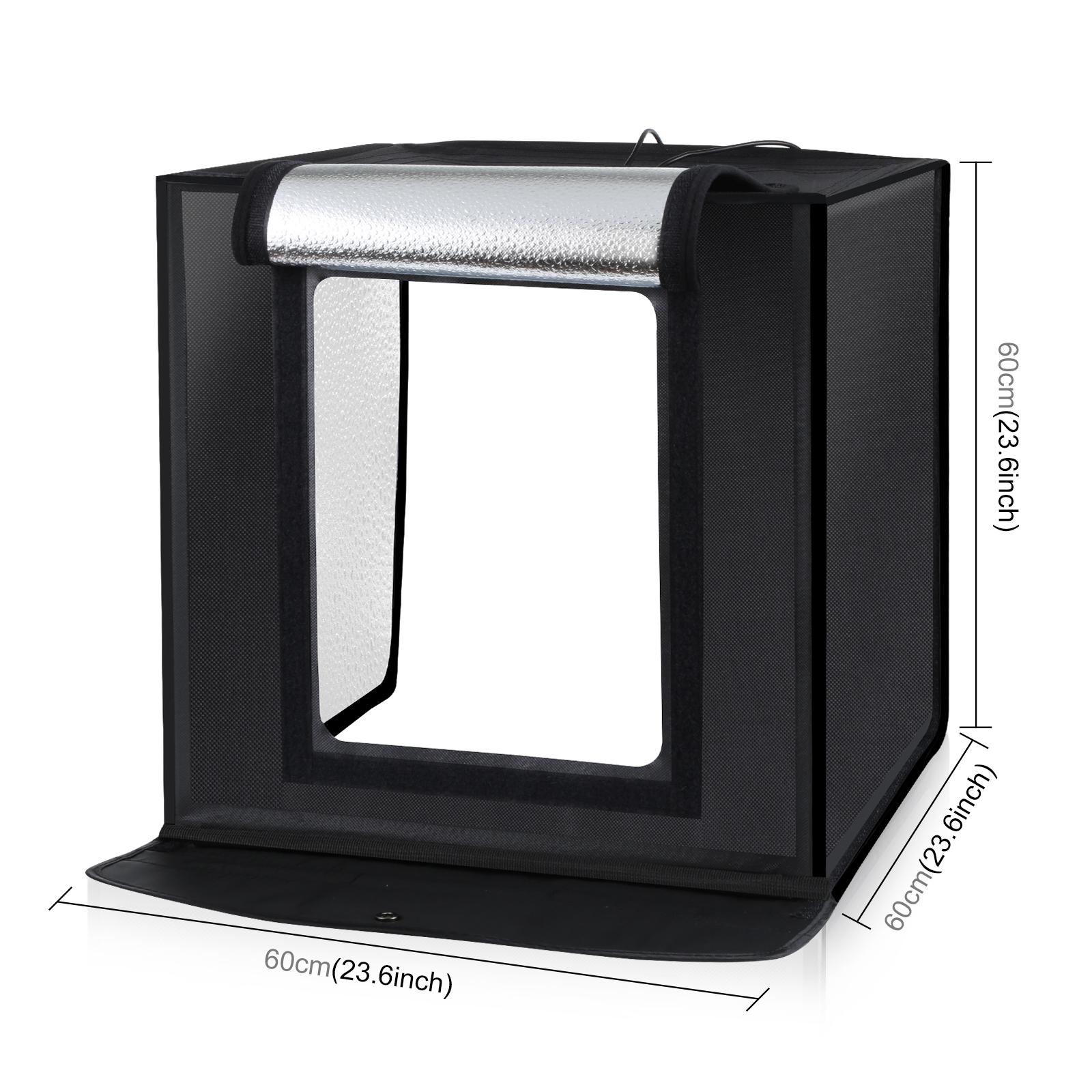 PULUZ 60 cm Fotostudio Lichtba - Photography Led Lighting Kit recensie en prijs