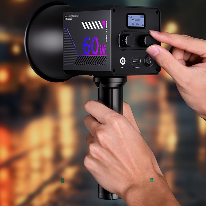 60W RGB Videolamp Draagbare LE - Photography Lighting Meter recensie en prijs