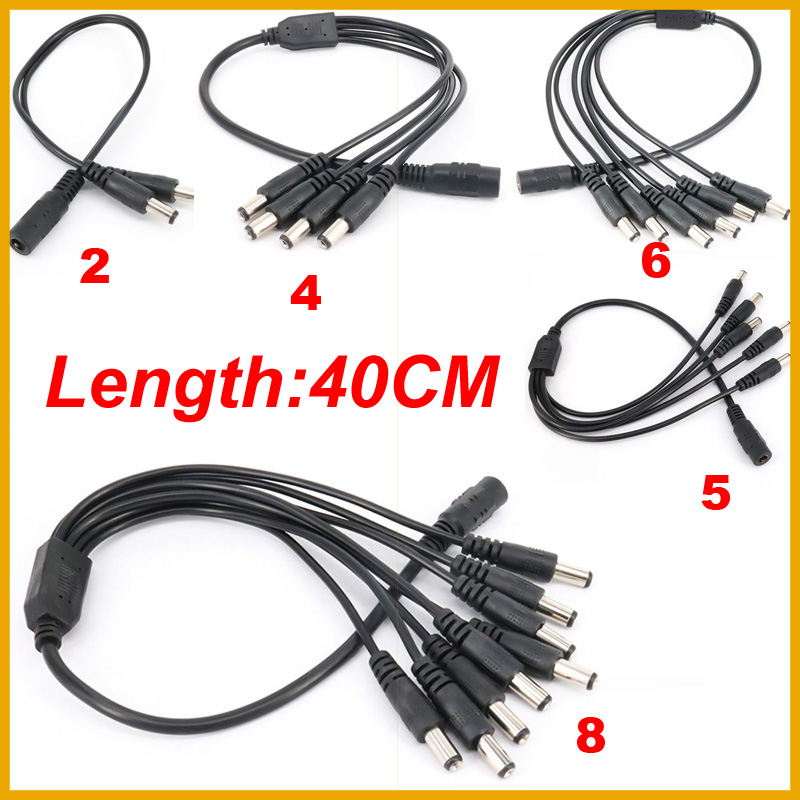 NIEUWE 5,5*2,1mm 1 naar 2/3/4/ - Photography Led Lighting Kit recensie en prijs