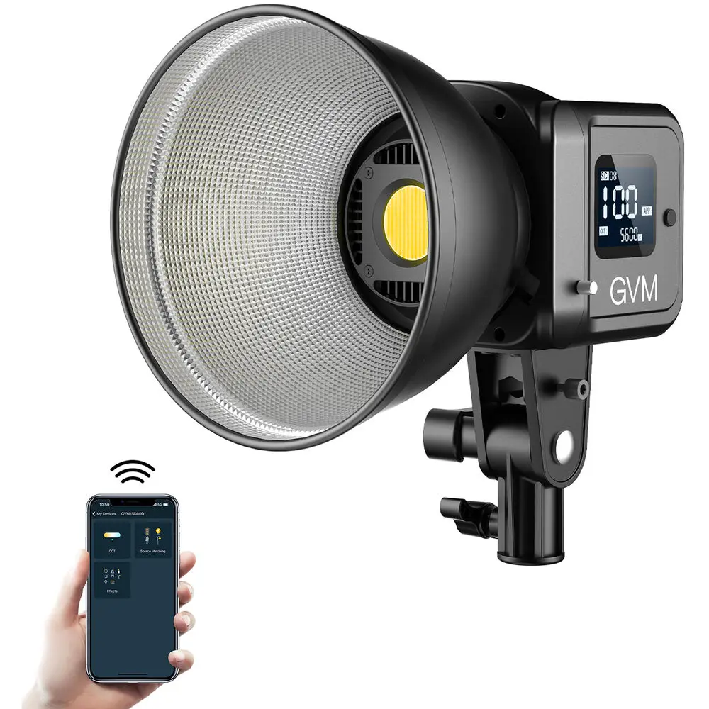 GVM SD80D 80W Bi-Color LED Vid - Photography Using Lighting recensie en prijs