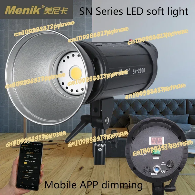 NIEUWE Menik SN-serie foto led - Portrait Photography With Lighting recensie en prijs
